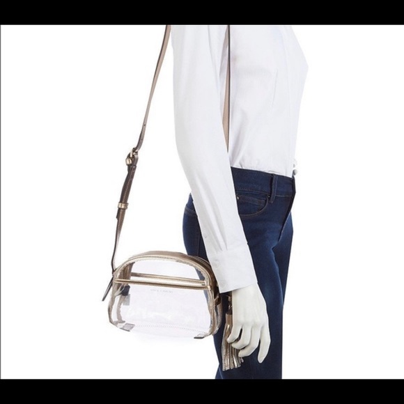 Vince Canute Aryna Clear Mini Tassel Crossbody Bag - Picture 2 of 4